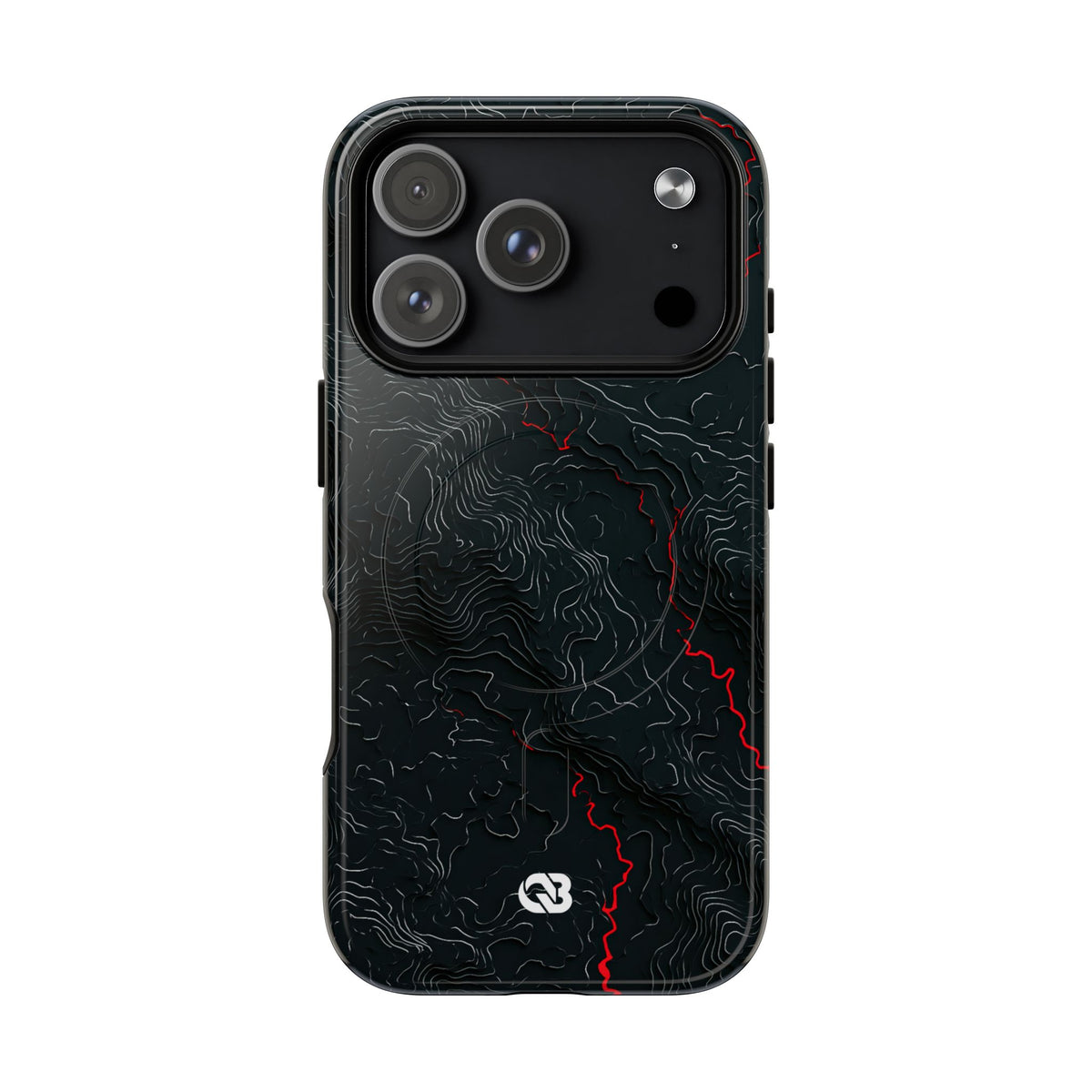 Crimson Rift · Tough 2.0 Magnetic Phone Case for iPhone · Black