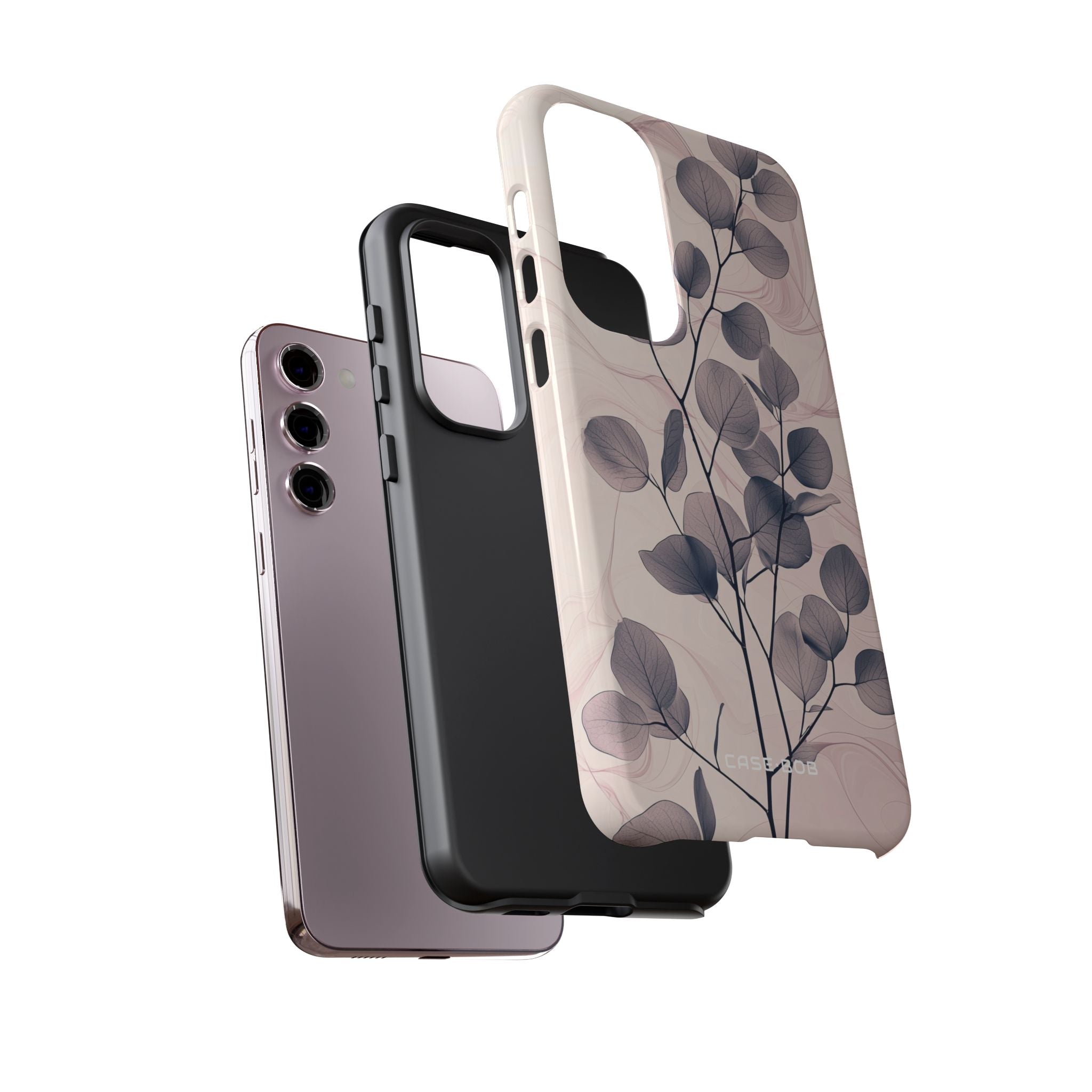 Veined Leaf Whisper Samsung S23 Plus Case - Tough