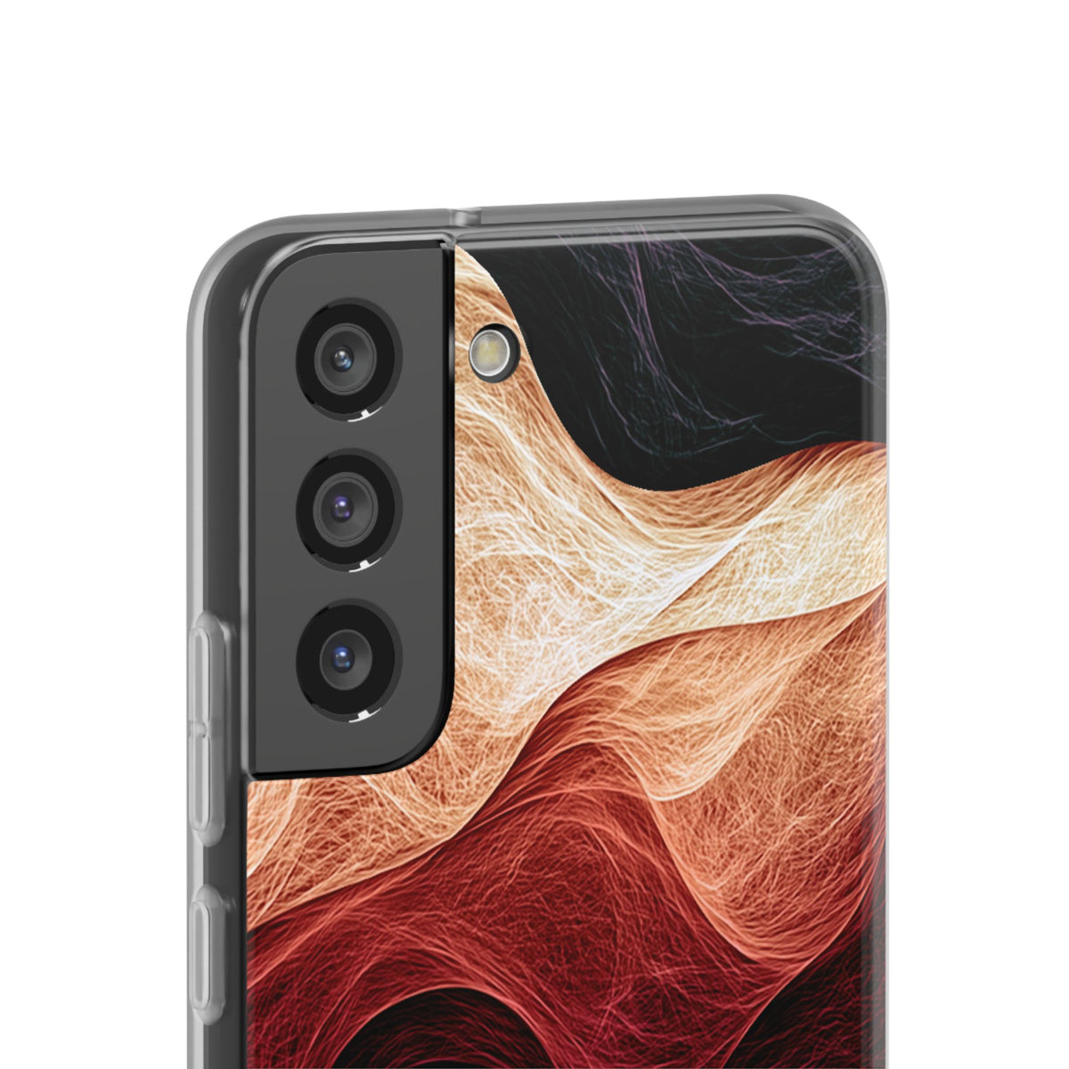 Ember Wave Dispersion · Lite Phone Case for Samsung · Red