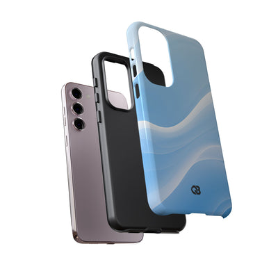 Blue Tough Phone Case for Samsung - Glacial Blue Silk