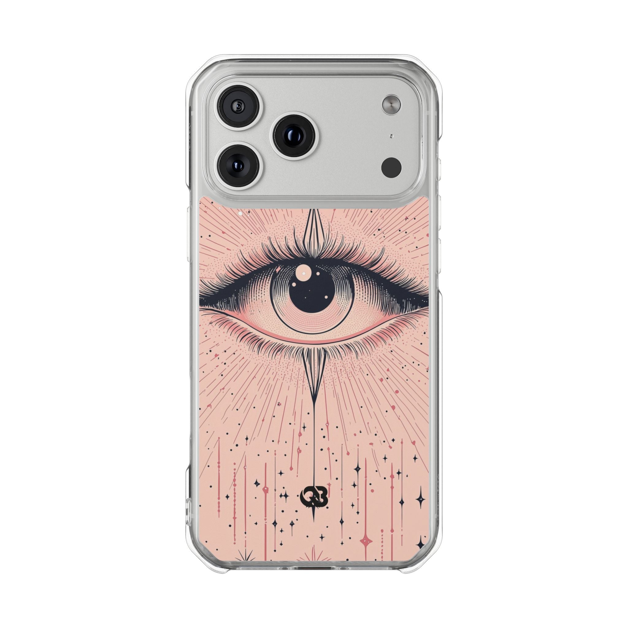 Obsidian Cosmic Gaze · Impact etui na telefon dla iPhone · MagSafe