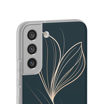 Teal Lite Phone Case for Samsung - Sandstone Silk Flora