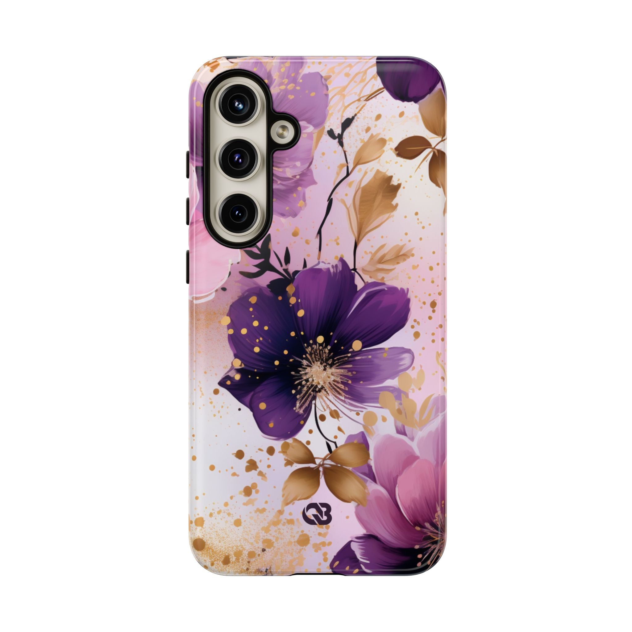 Gilded Violet Bloom · Tough Phone Case for Samsung