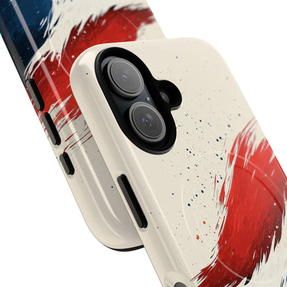 Red Surge iPhone 16 Case - Tough+