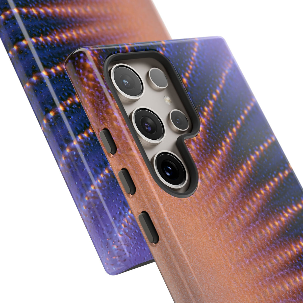 Luminous Aura Burst · Tough Phone Case for Samsung · Blue