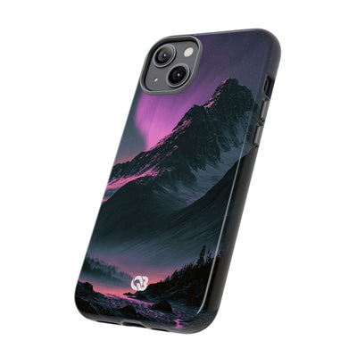 Arctic Aurora Summit · Tough Phone Case for iPhone · Black