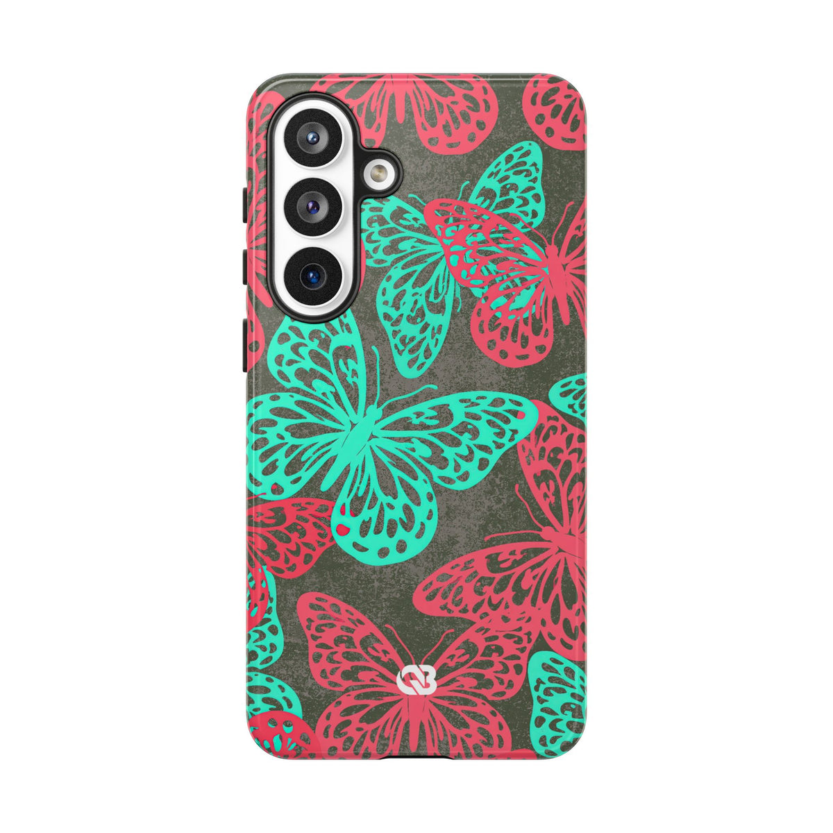 Electric Papillon · Tough Phone Case for Samsung · Pink