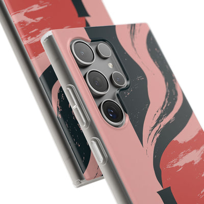 Pink Lite Phone Case for Samsung - Cinder Rose Plume