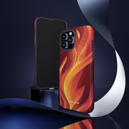 Flaming Flow iPhone 13 Pro Max -Kova suojakotelo