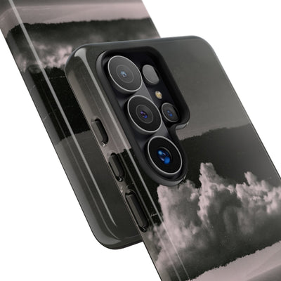 Crimson Horizon · Tough Phone Case for Samsung · Black