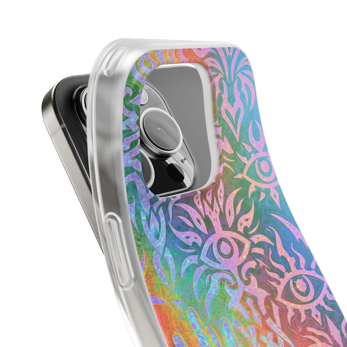 Chromatic Mystic Sigil · Lite Phone Case for iPhone ·  Blue