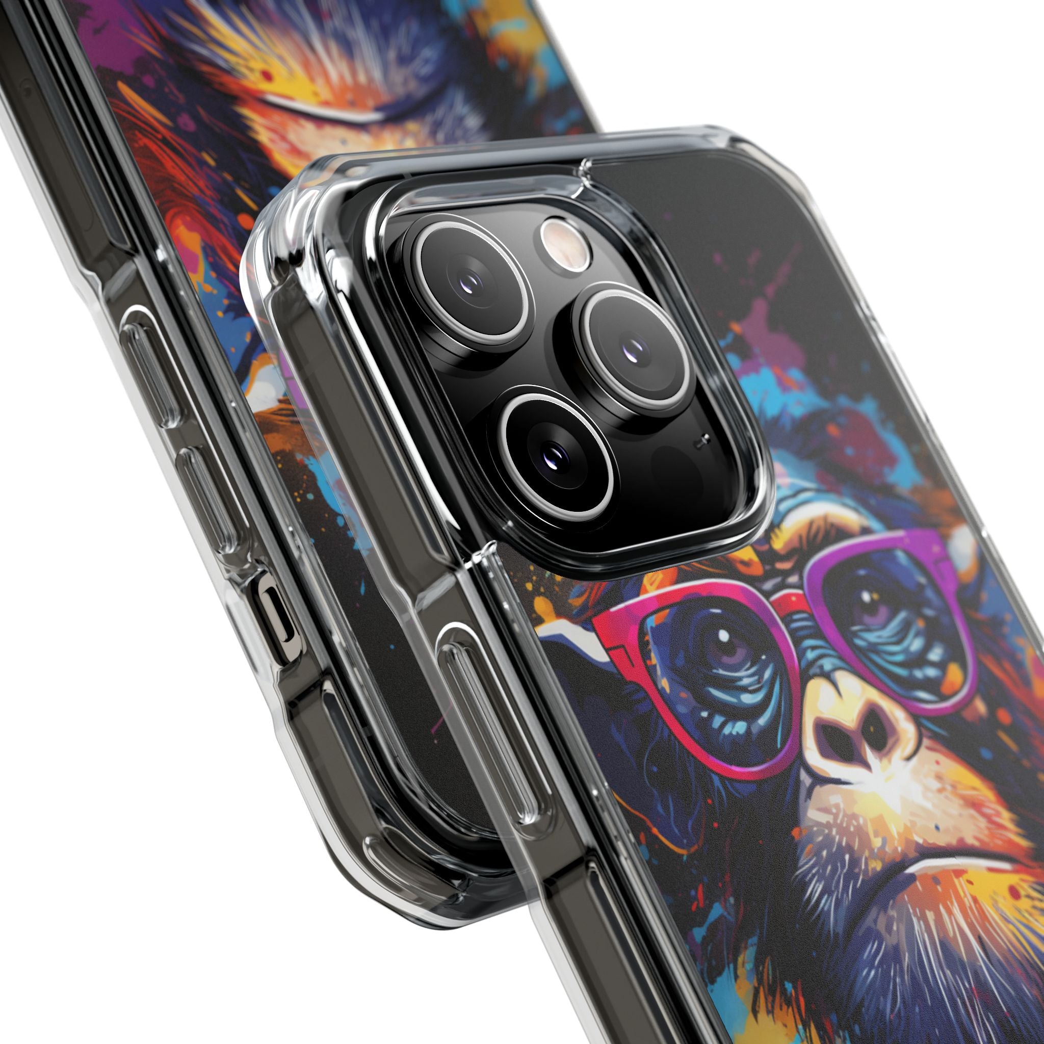 Neon Splatter Primate · Impact Magsafe