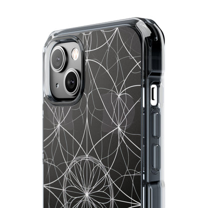 Radiant Petal Orbit iPhone 14 Plus Case - Impact