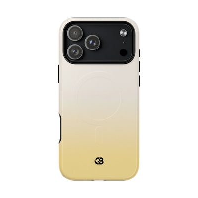 Yellow Tough 2.0 Magsafe Phone Case for iPhone - Bleached Citron Haze