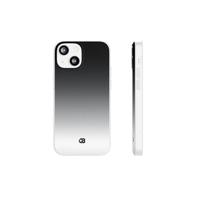Noir Ombre Fade · Lite Phone Case for iPhone ·  Black