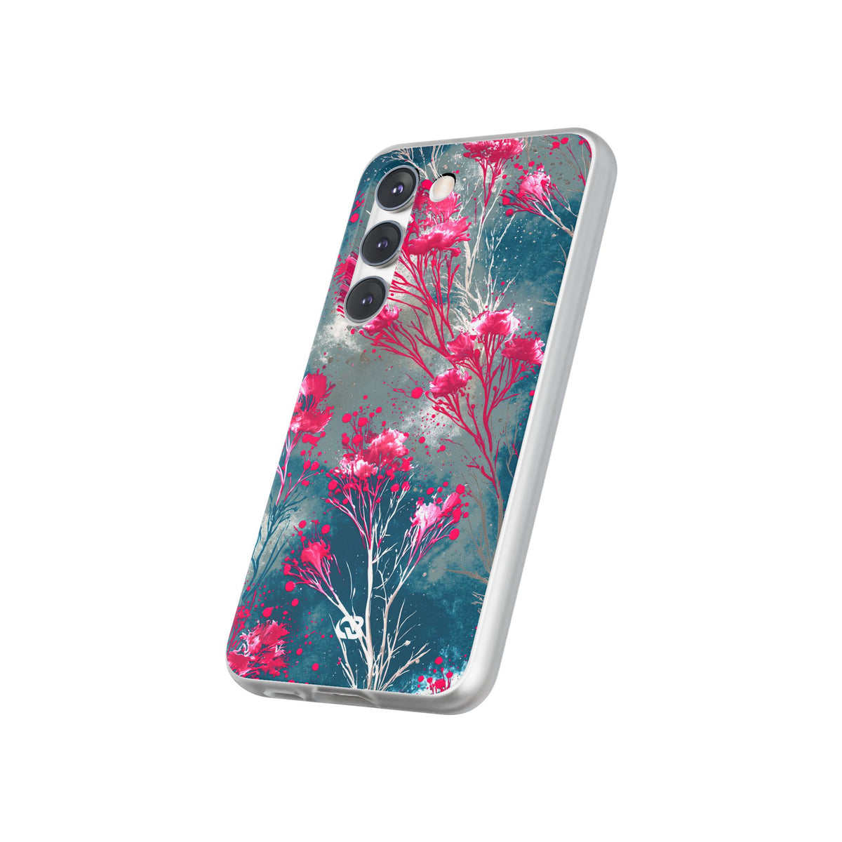 Cyber Blossom · Lite Phone Case for Samsung · Teal