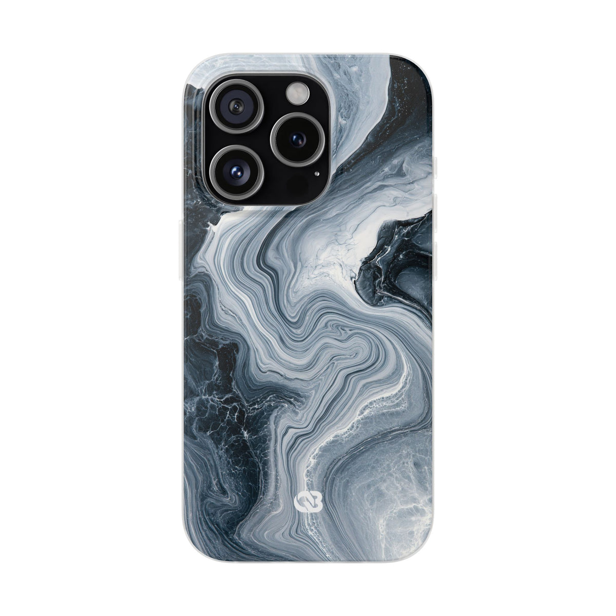 Suminagashi Ink Flow · Lite Phone Case for iPhone ·  Grey