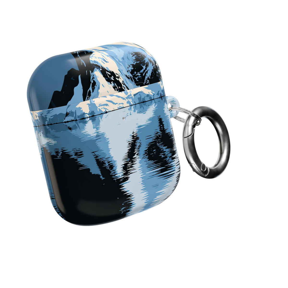 Glacial Horizon · Hard Case for AirPods & AirPods Pro · Blue