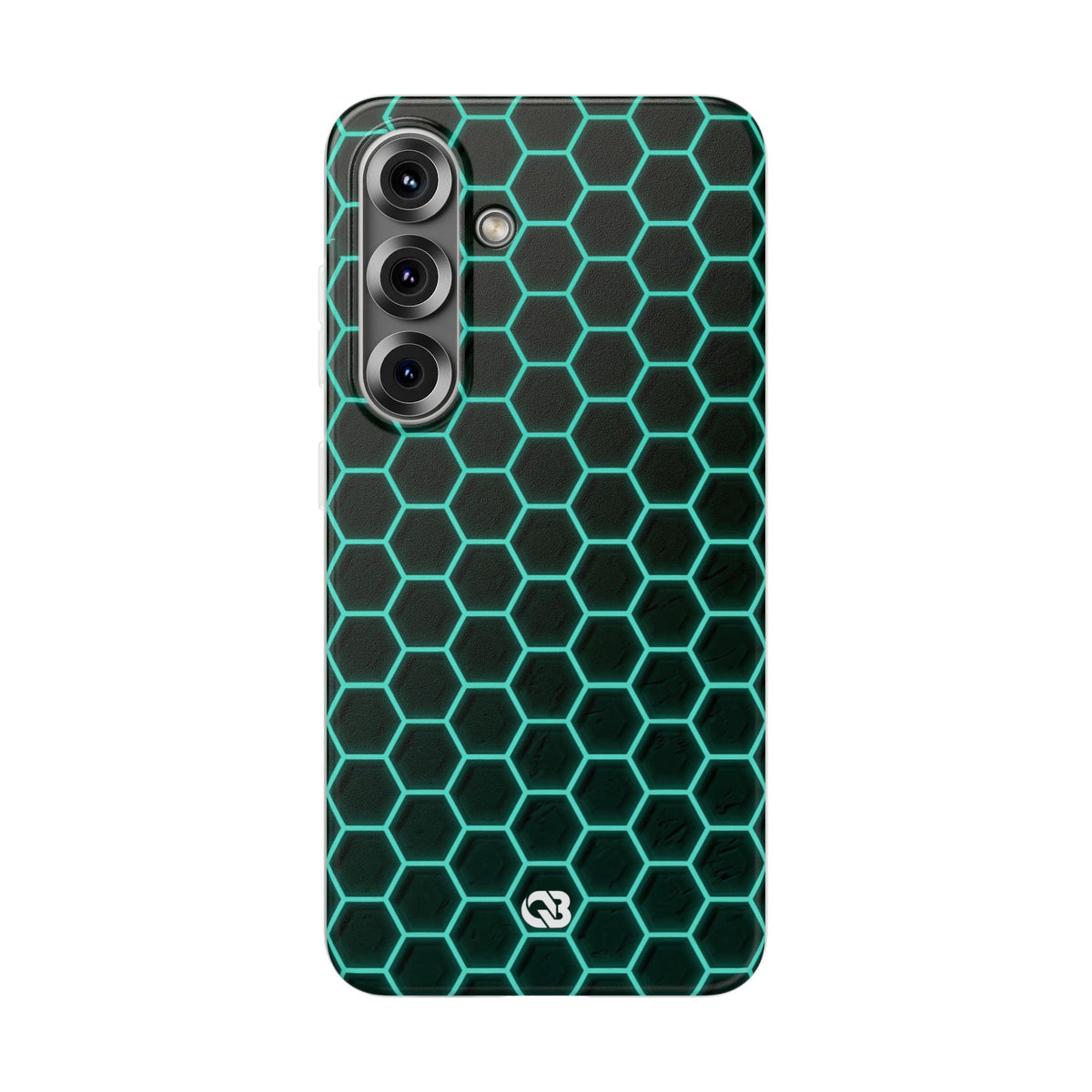 Neon Hex Spectrum · Lite Phone Case for Samsung · Teal