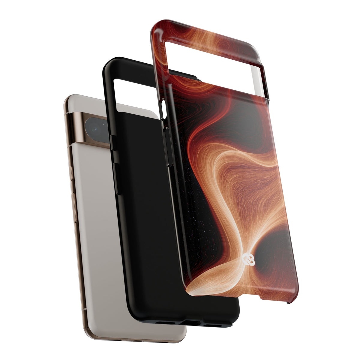 Solar Ember Flow · Tough Phone Case for Pixel ·  Orange