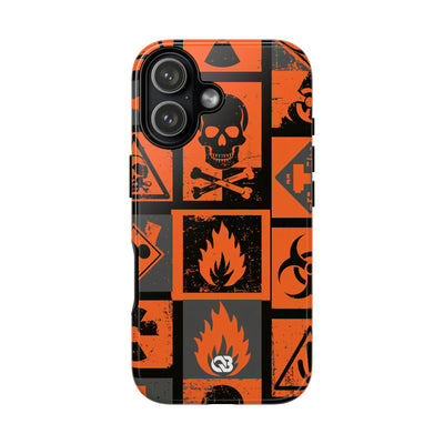 Urban Hazard · Tough Phone Case for iPhone · Orange