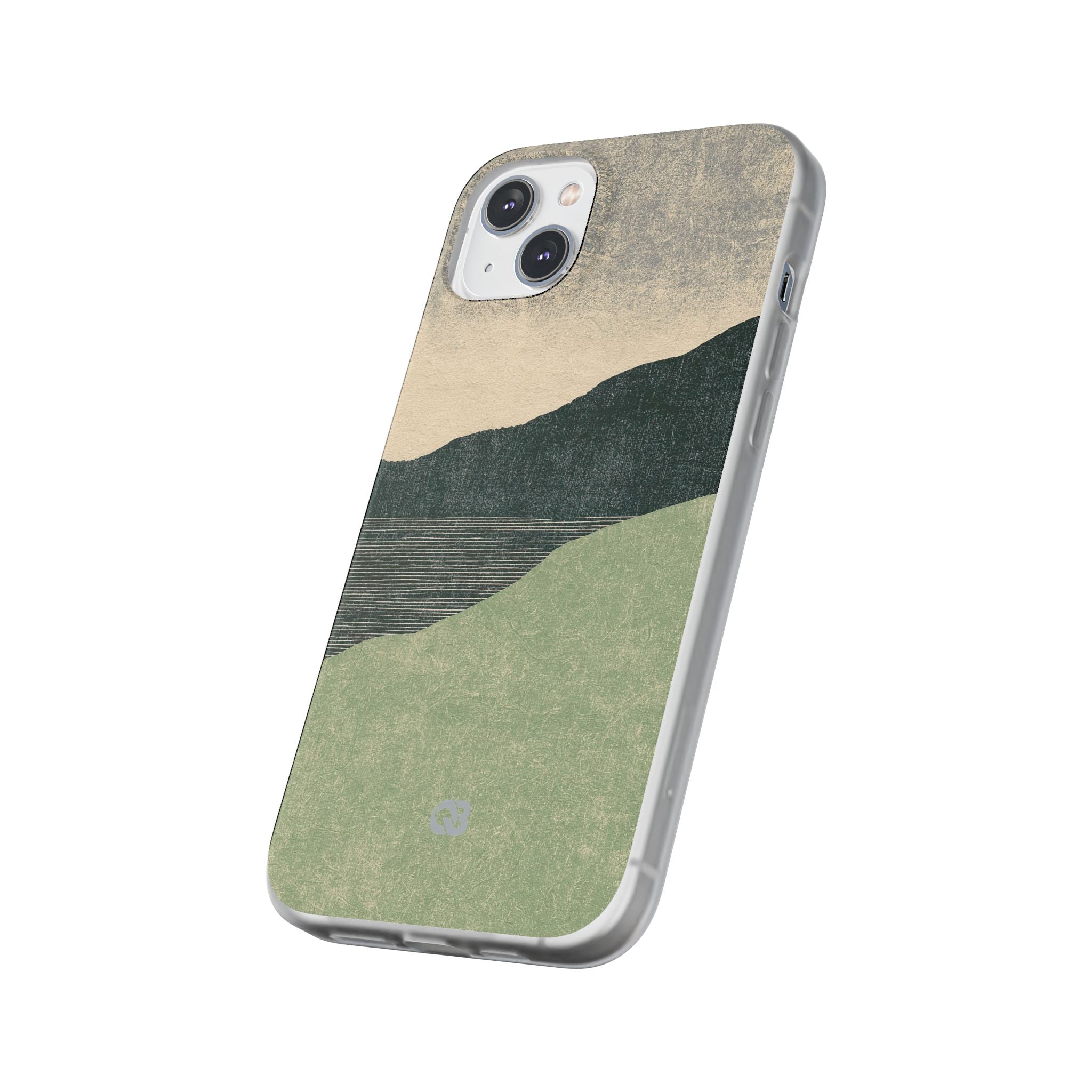 Green Lite Phone Case for iPhone - Moss Ridge Grain