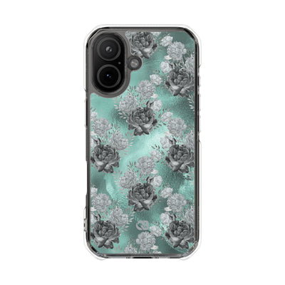 Frost Mint Floral · Impact Magsafe