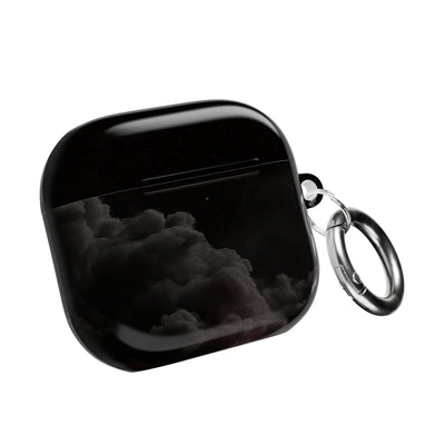 Crimson Fog Void · Hard Case for AirPods & AirPods Pro · Black