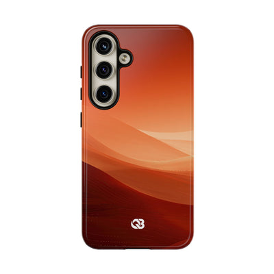 Terracotta Dune Ridges · Tough Phone Case for Samsung · Orange