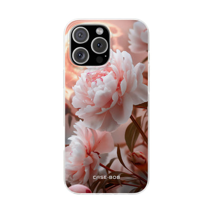 Peony Moonlight iPhone 16 Pro Max Case - Soft