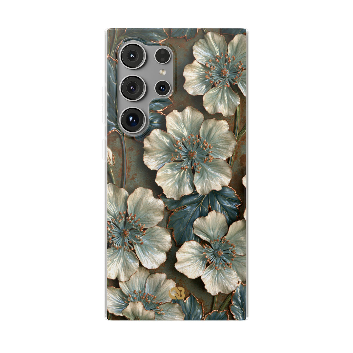 Gilded Blossom Reverie · Lite Phone Case for Samsung · Teal