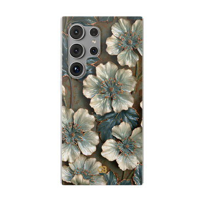 Gilded Blossom Reverie · Lite Phone Case for Samsung · Teal