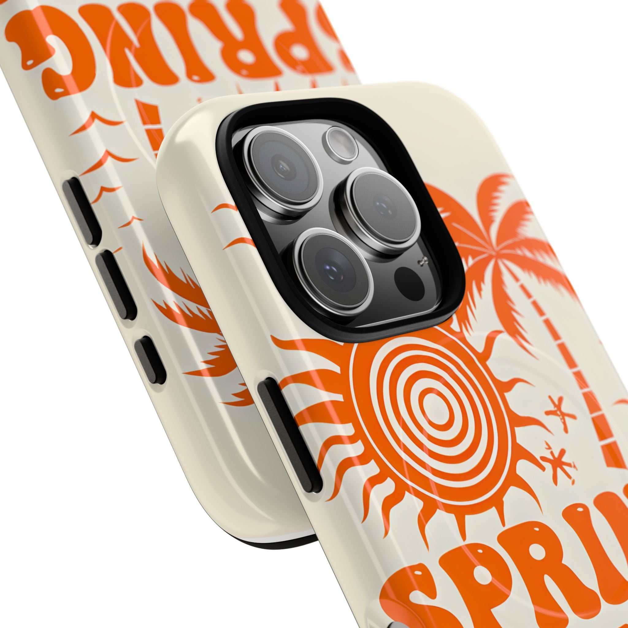 Retro Orange Tide · Tough+ Capa para iPhone · Magsafe