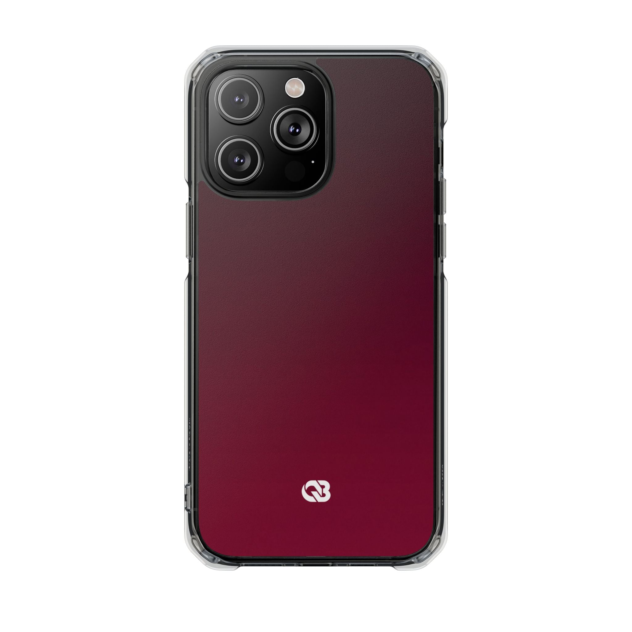 Red Impact MagSafe Phone Case for iPhone - Deep Sangria Gradient