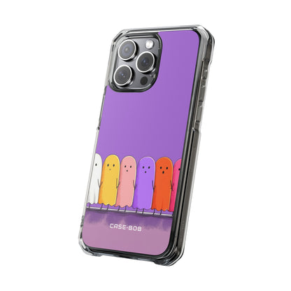 Colorful Ghosts iPhone 15 Pro Max Case - Impact