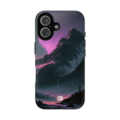 Arctic Aurora Summit · Tough 2.0 Magnetic Phone Case for iPhone · Black