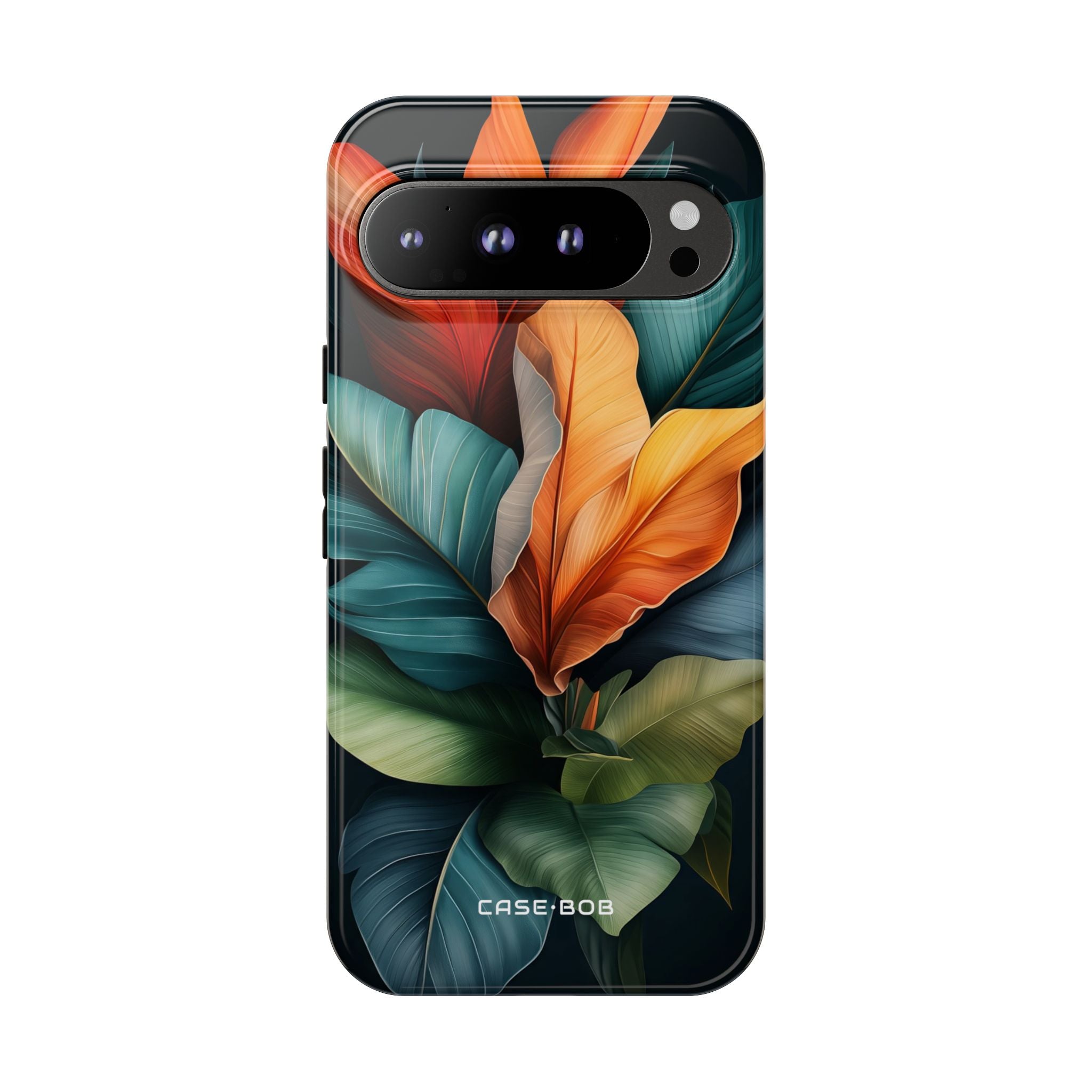 Tropical Leafburst Google Pixel 9 Pro XL Case - Tough