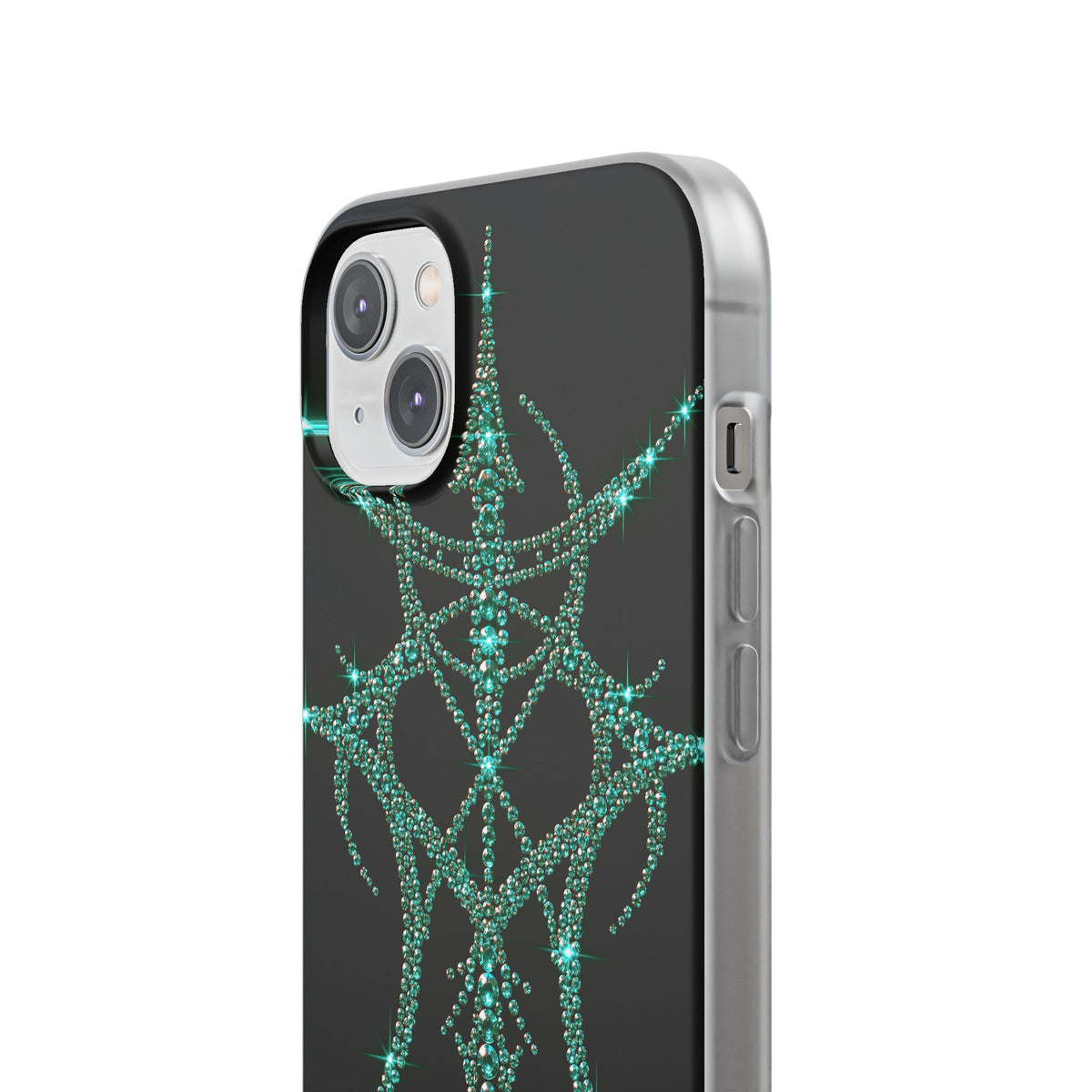 Teal Cyber Sigil · Lite Phone Case for iPhone ·  Teal