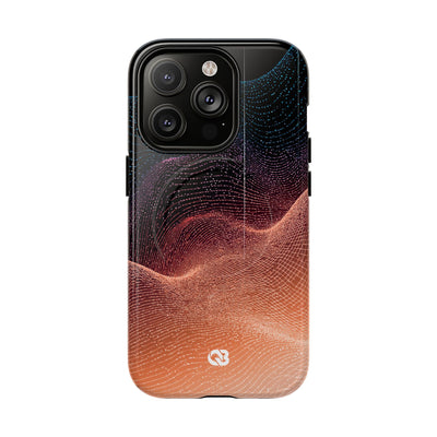 Spectral Elevation · Tough 2.0 Magnetic Phone Case for iPhone · Orange