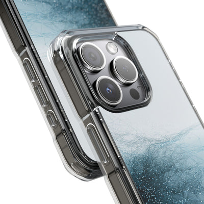 Teal Impact MagSafe Phone Case for iPhone - Arctic Pulse Mesh