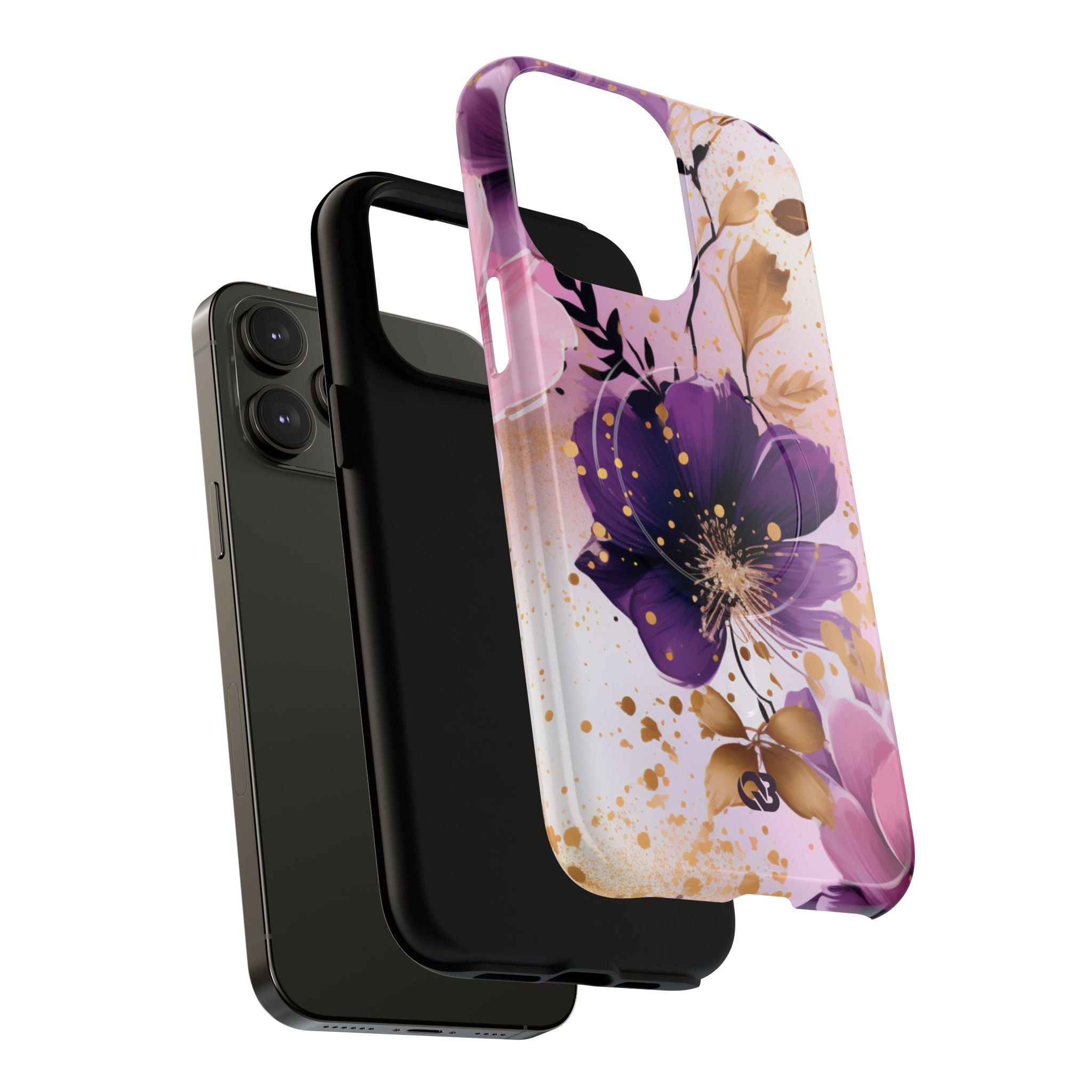 Gilded Violet Bloom · Tough+ Phone Case for iPhone · Magsafe