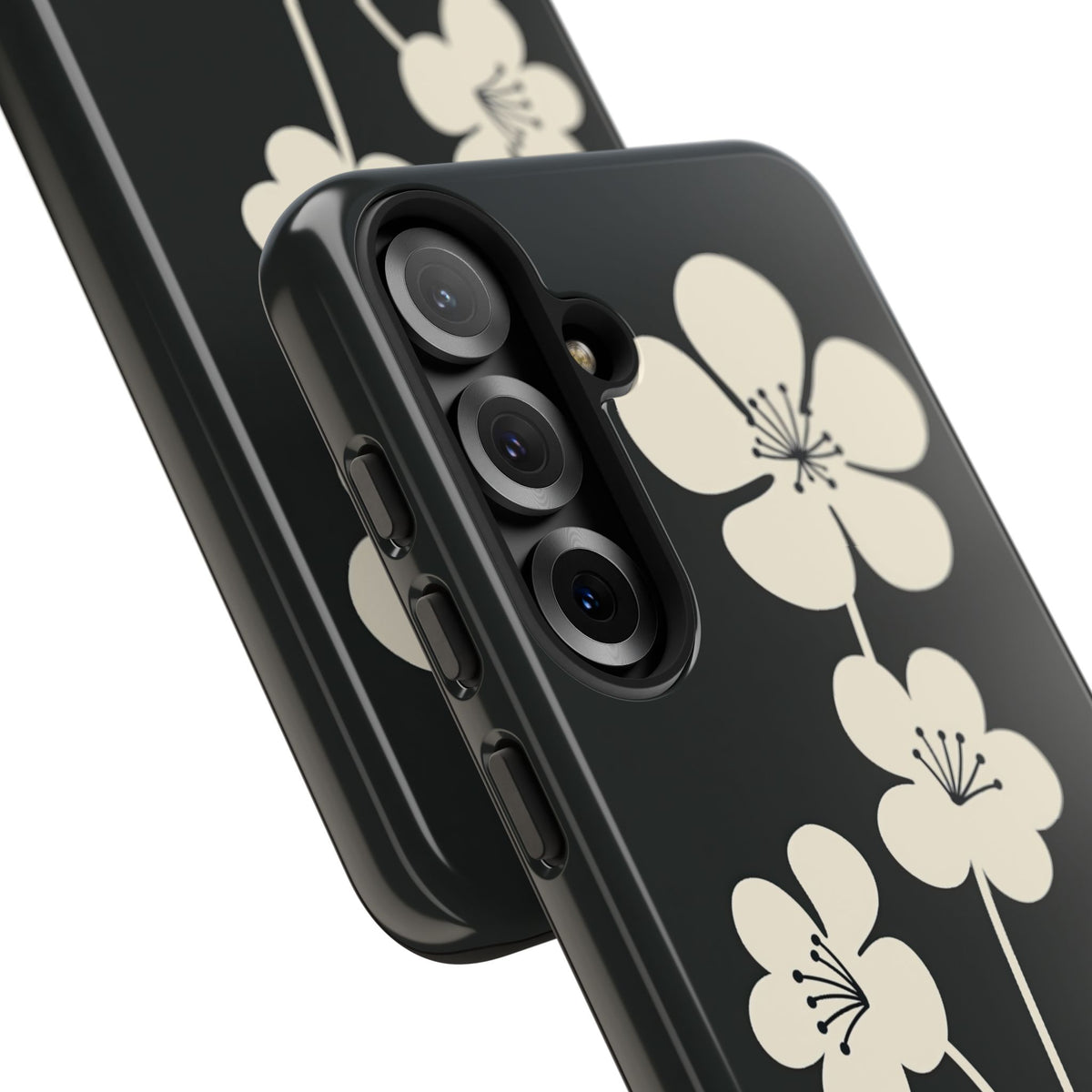 Nordic Blossom · Tough Phone Case for Samsung · Black