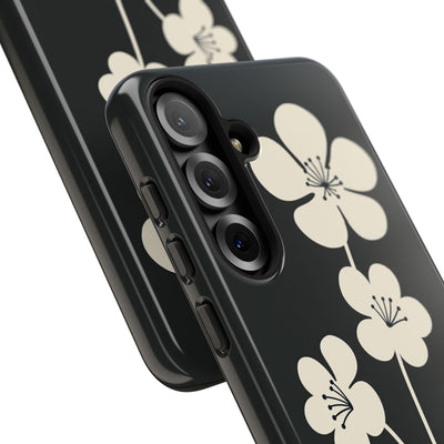 Nordic Blossom · Tough Phone Case for Samsung · Black