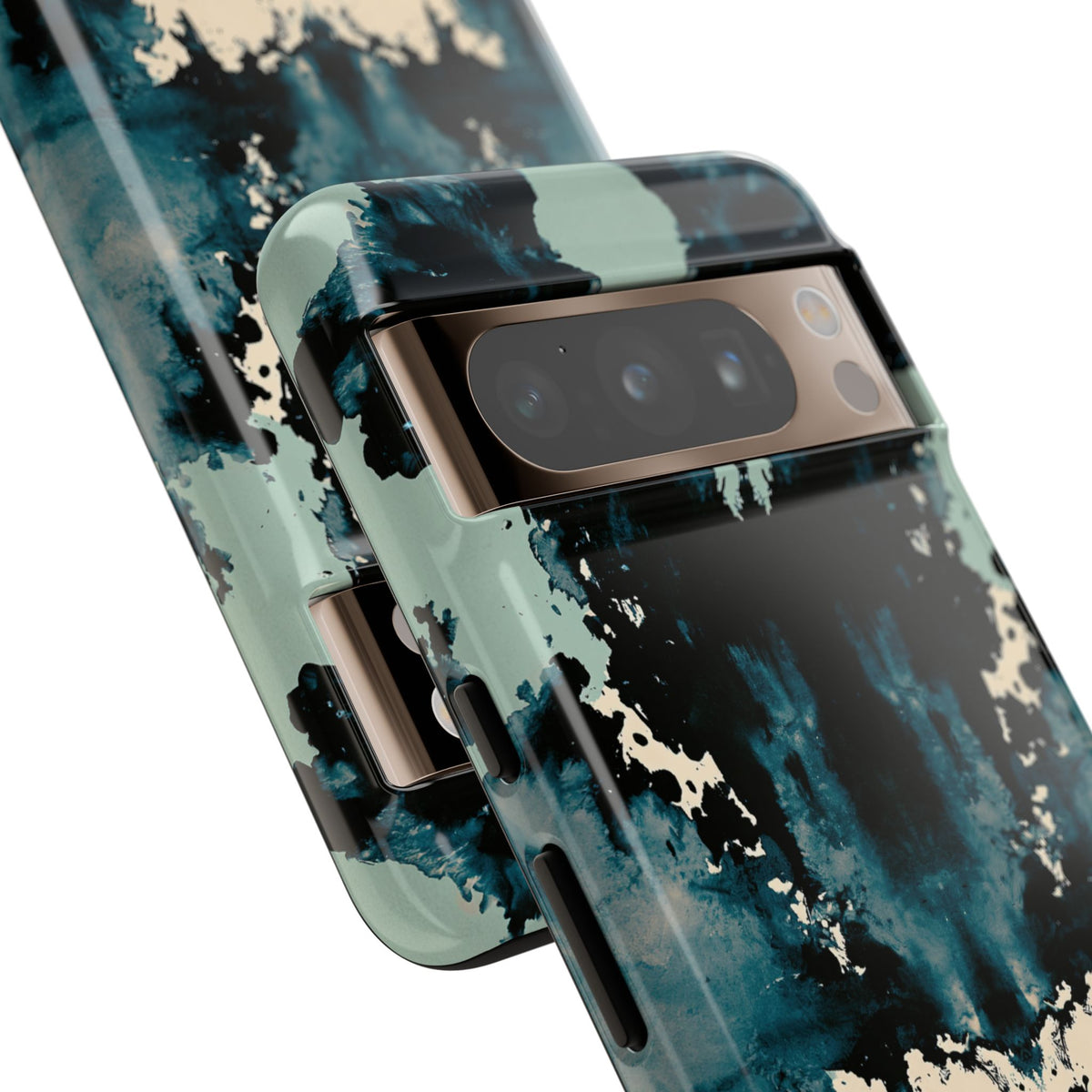 Rorschach Ink Void · Tough Phone Case for Pixel ·  Black
