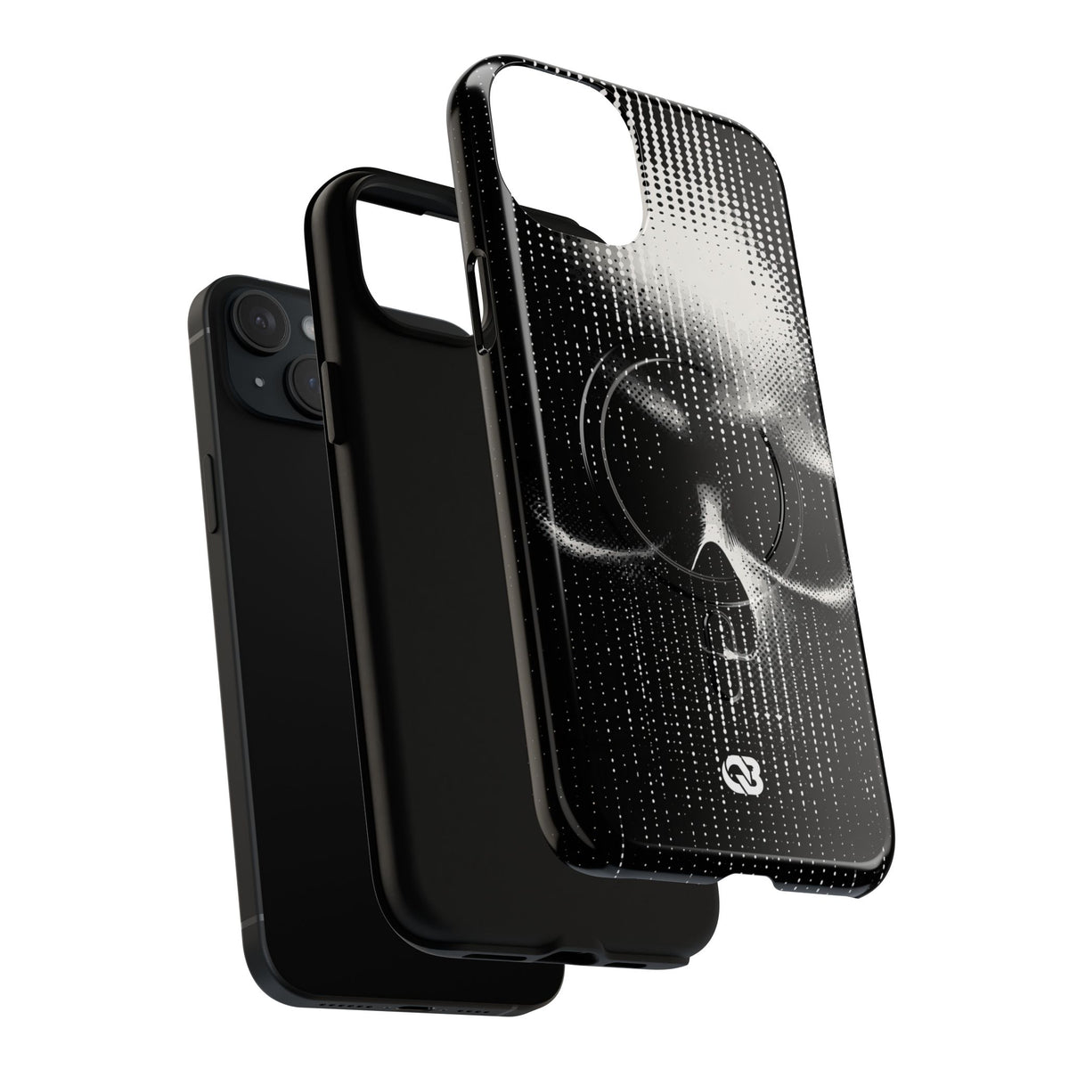 Raster Phantom · Tough 2.0 Magnetic Phone Case for iPhone · Black