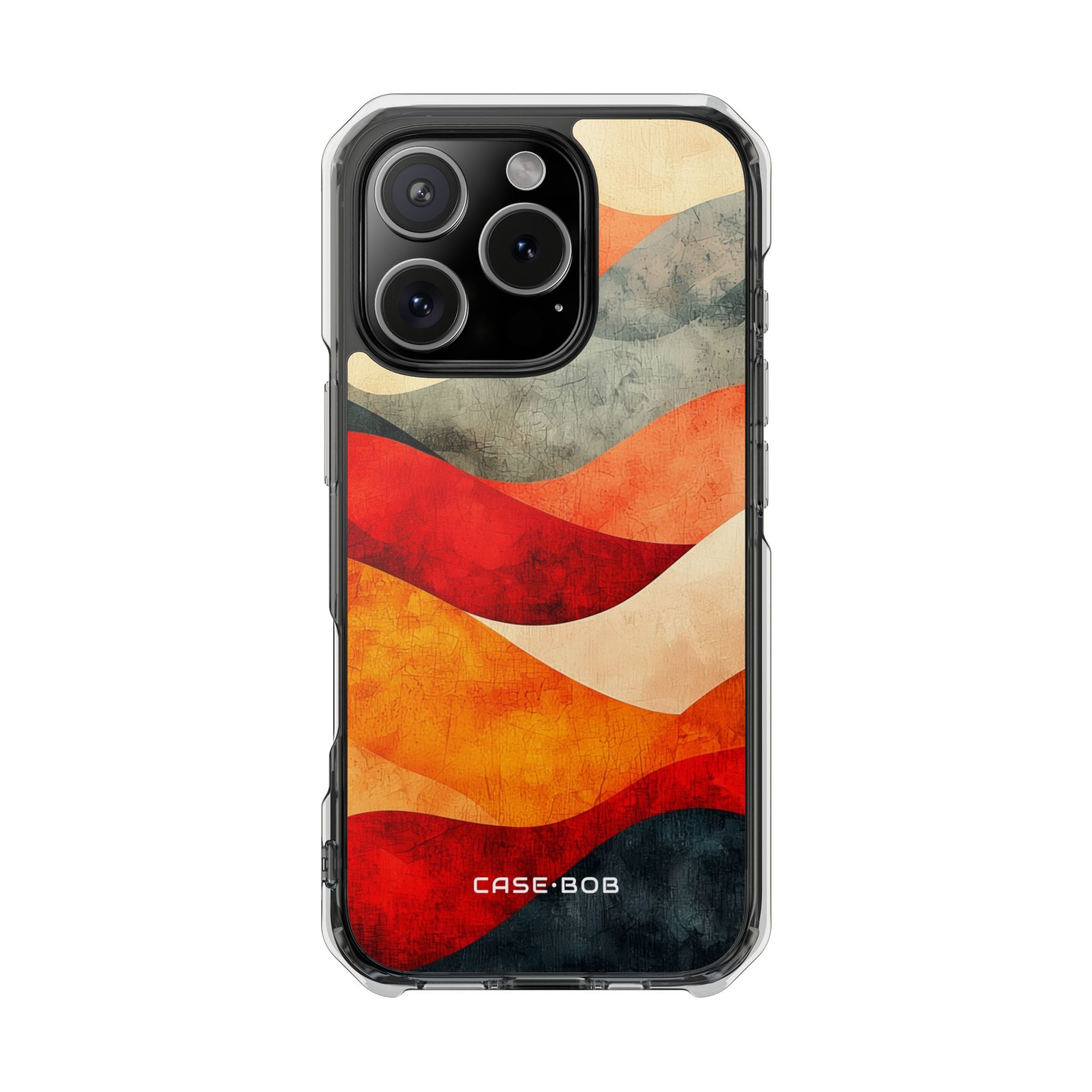 Cracked Wave Sunset iPhone 16 Pro Case - Impact