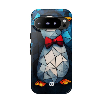Mosaikk Sløyfe Pingvin · Tough Phone Case for Google Pixel