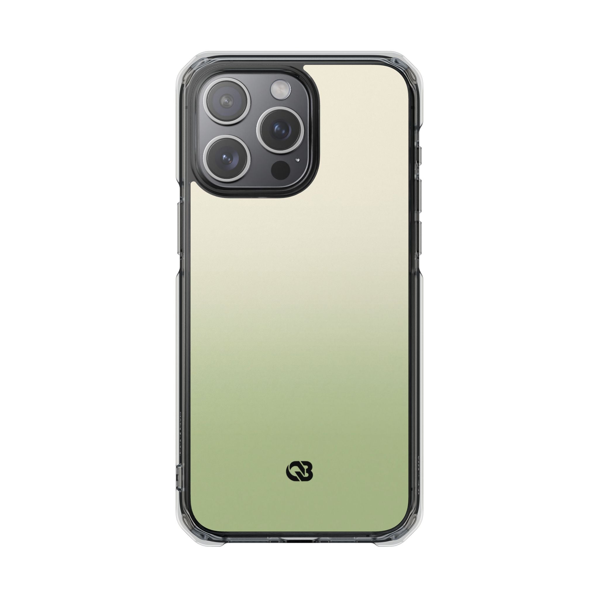 Green Impact MagSafe Phone Case for iPhone - Bone Sage Fade