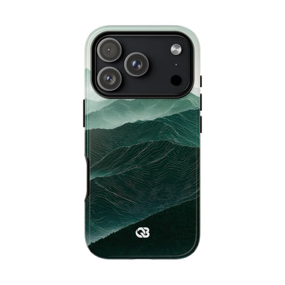 Alpine Mist · Tough Phone Case for iPhone · Green