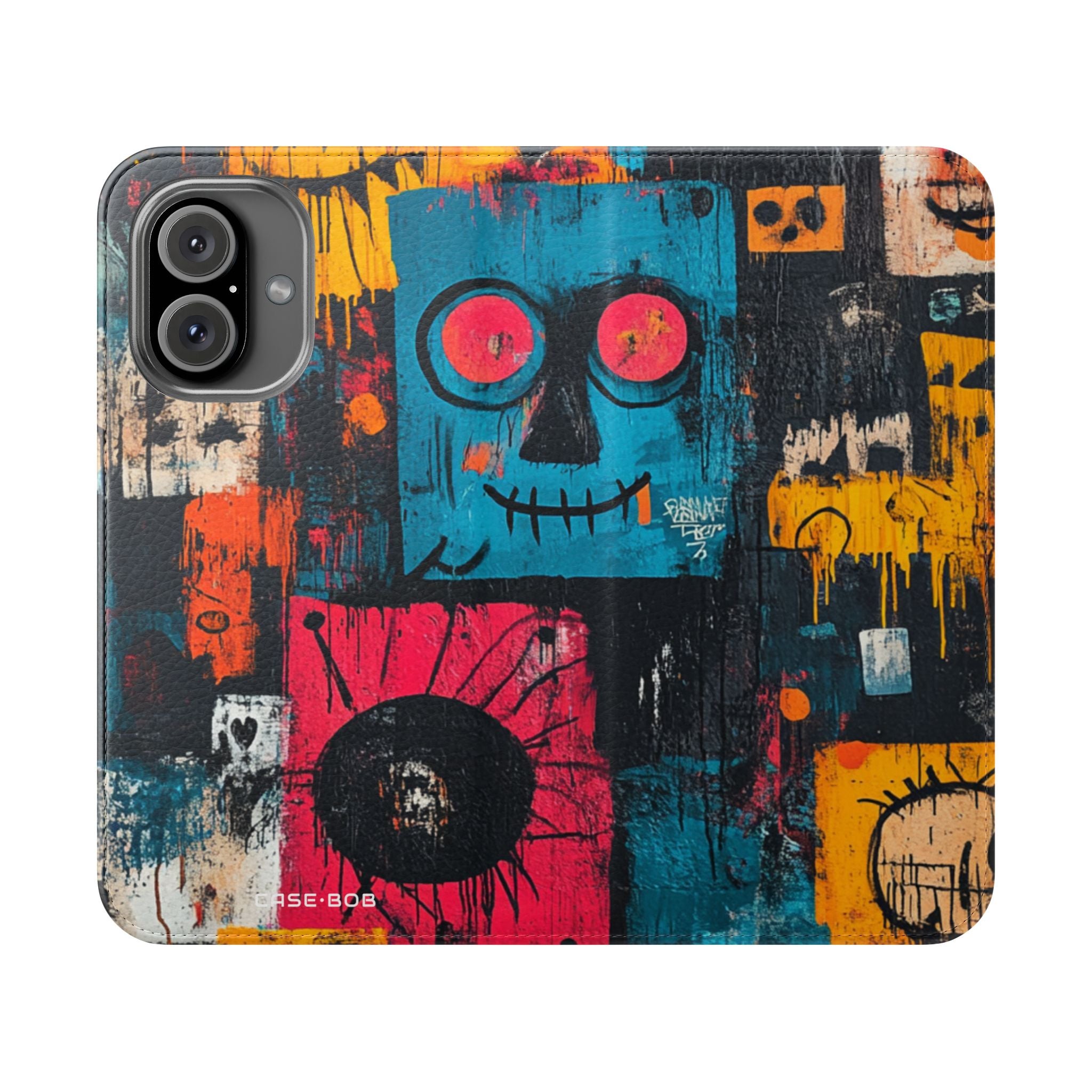 Turquoise Grin - iPhone 16  Case - Wallet
